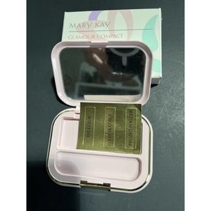 MARY KAY VINTAGE PINK COMPACT WITH MIRROR~UNFILLED~NEW DISCONTINUED!